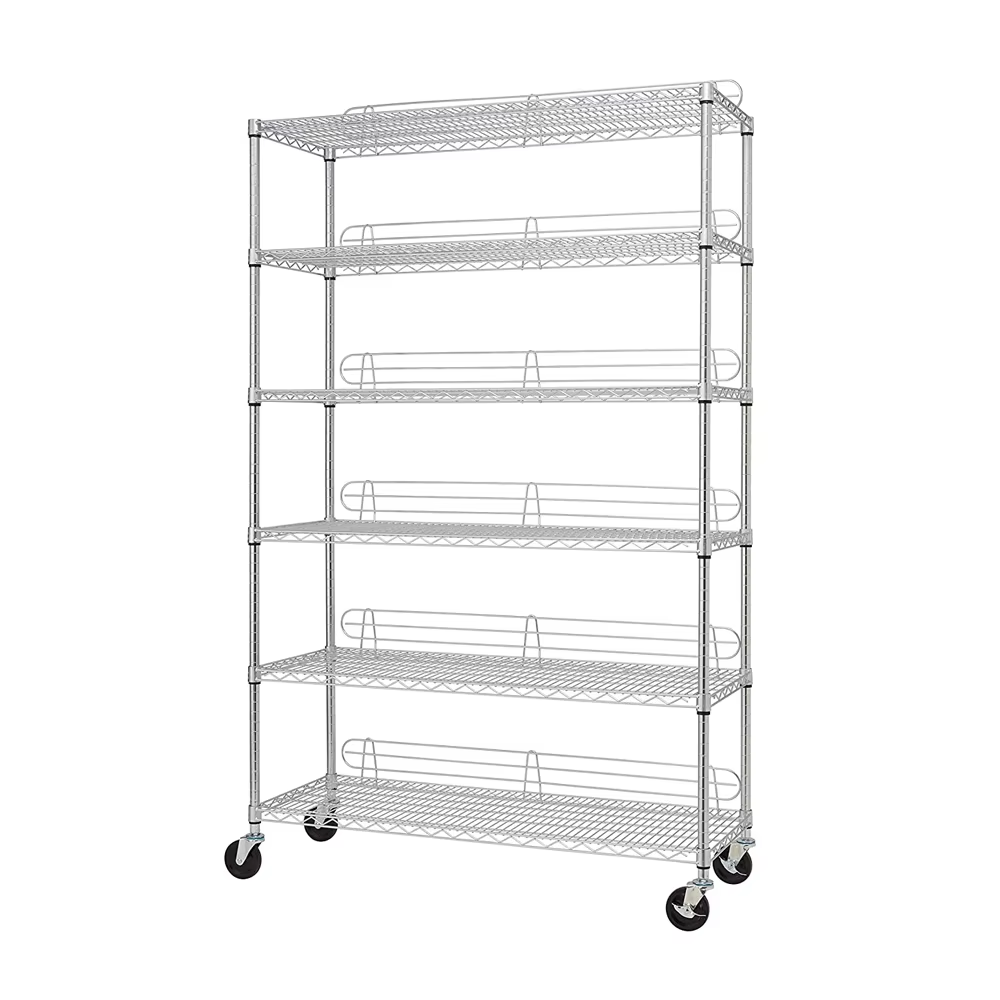 Industrial Multi-layer Wire Storage Rack Heavy-duty Organization Factory Warehouse Application with Shelves