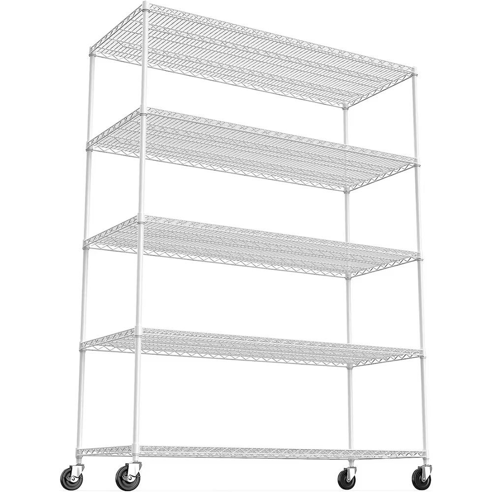 Heavy Duty Steel Commercial Shelf Adjustable Commercial Shelf Durable Retail Display Option Suitable for Garages