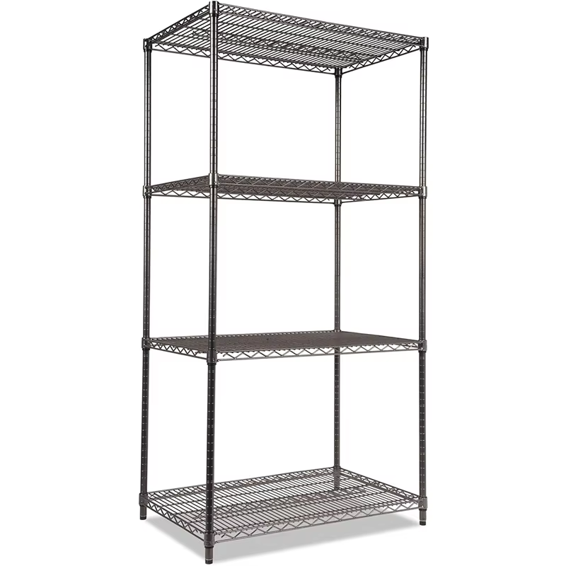 Adjustable Heavy-duty Steel Commercial Shelves Save Space Modular Commercial Shelf System Suitable for Retail Stores