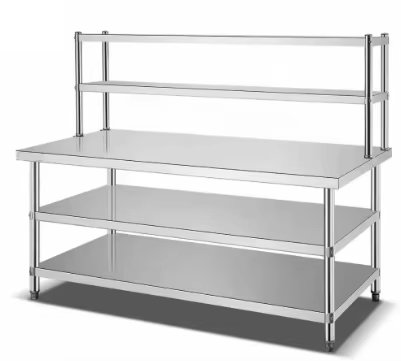 Five Layer Heavy-duty Anti-corrosion and Rust Proof Stainless Steel 304 Working Platform Suitable for Restaurant Kitchens