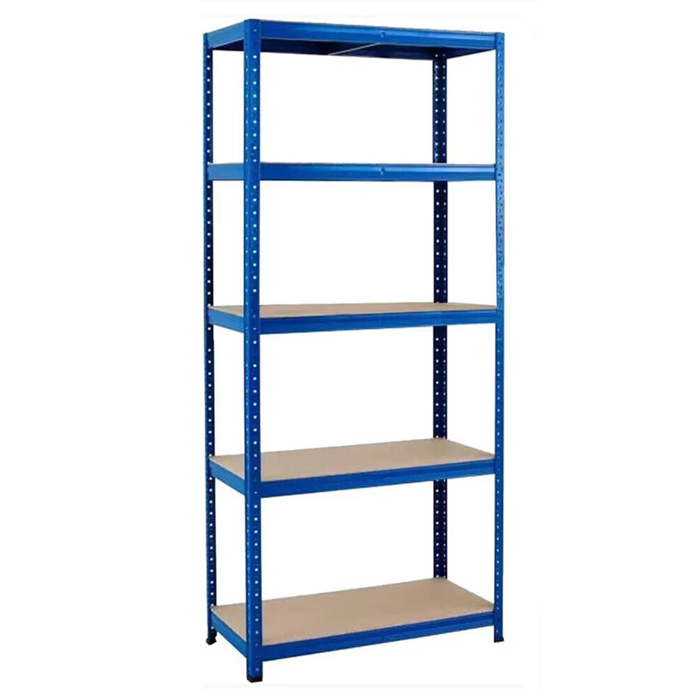 5-Tier Garage Shelving Unit with Heavy-Duty Steel Construction and Boltless Design for Easy Assembly and Reconfiguration