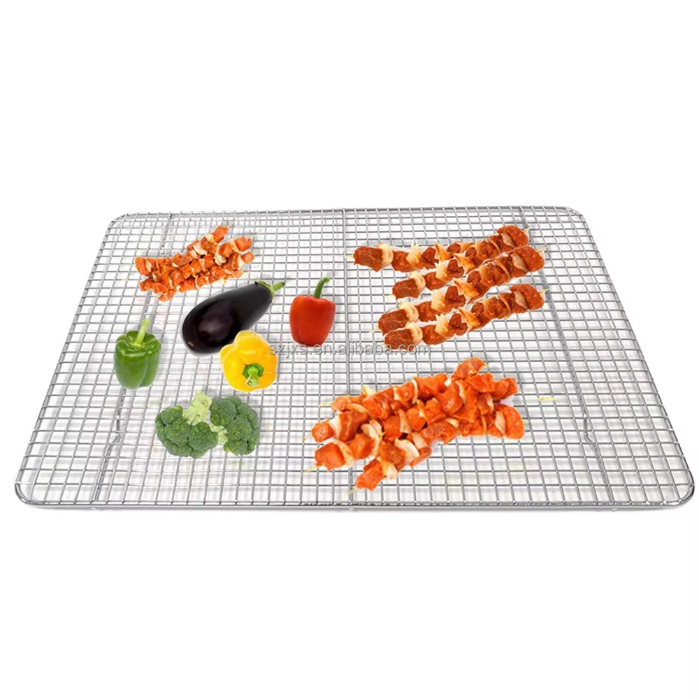 Commercial Grade Non Stick Chrome Plated Stainless Steel Cooling Rack Suitable for Professional and Home Kitchens