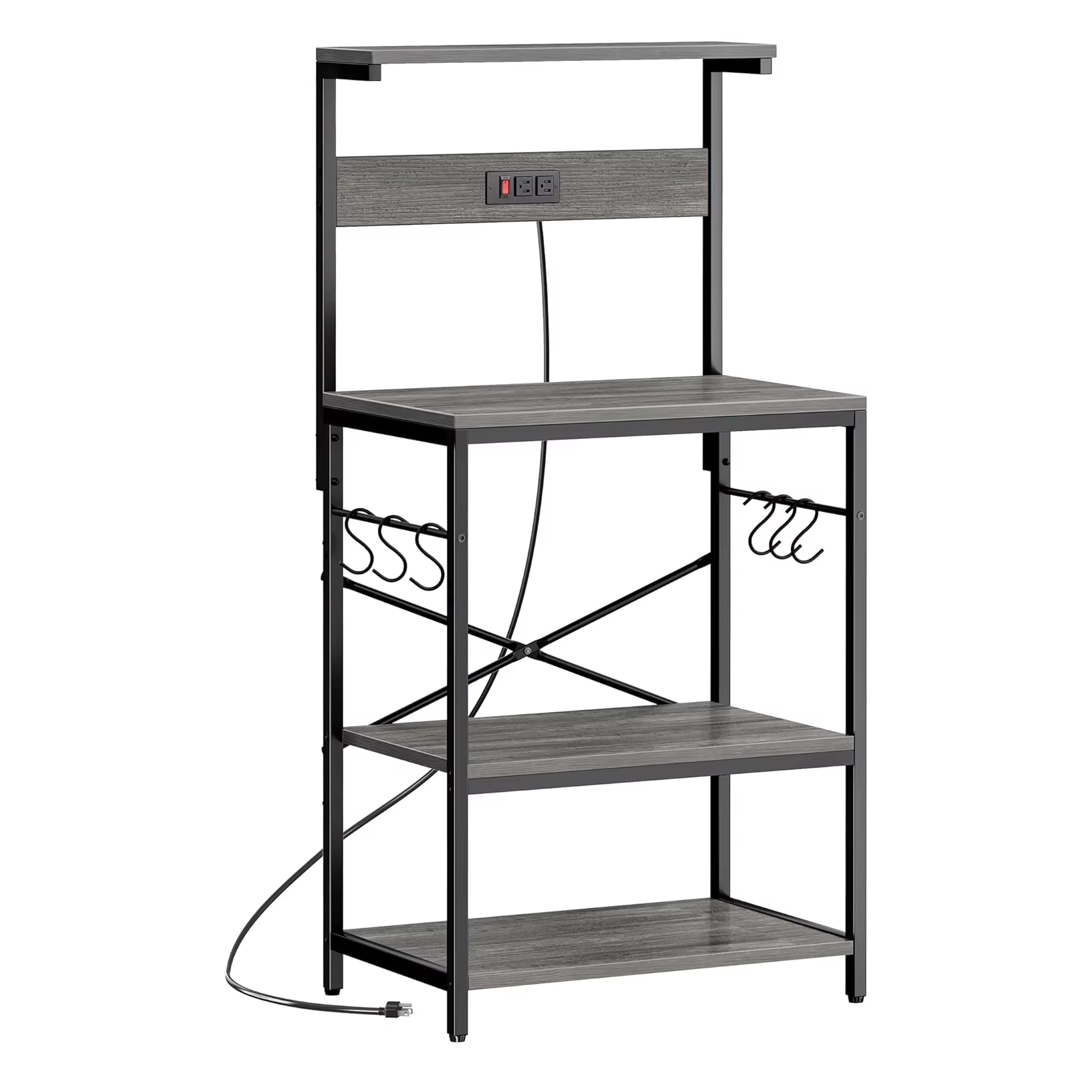 Modular Stainless Steel Shelving System 24x18x42in Adjustable Wall-Mounted Kitchen Organizer for Commercial Pantry & Wire Shelf