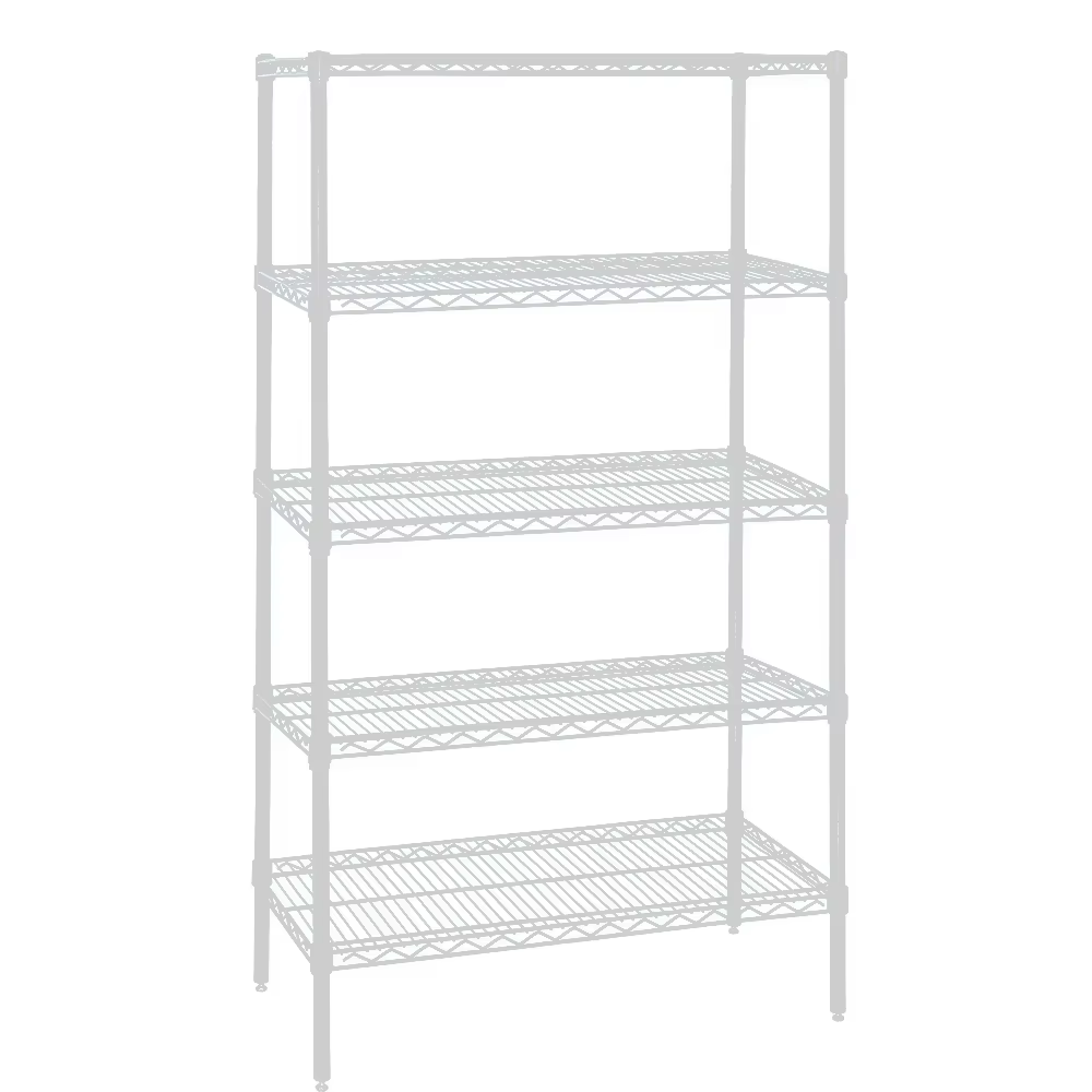 Heavy Duty Stainless Steel 5-Tier Storage Rack 36x14x60 Inch for Kitchen Organizer Bathroom Shelf Pantry Shelf Space Saving